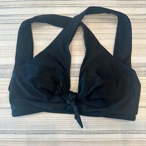 Albion Top Knot Bikini in Black